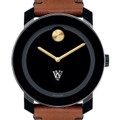 Washington University in St. Louis Men's Movado BOLD with Brown Leather Strap - Image 1