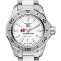 MS State Women's TAG Heuer Steel Aquaracer with Silver Dial - Image 1