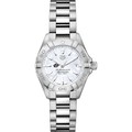 click to view Oklahoma State University Women's TAG Heuer Steel Aquaracer w MOP Dial - Image 2
