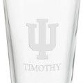 Indiana University 16 oz Pint Glass- Set of 2 - Image 3