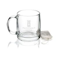 Providence College 13 oz Glass Coffee Mug