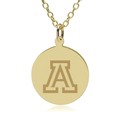 University of University of Arizona 14K Gold Pendant & Chain - Image 1