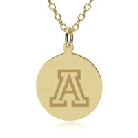 University of University of Arizona 14K Gold Pendant & Chain