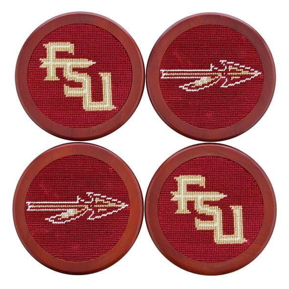 Florida State Needlepoint Coasters