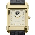 Oklahoma State University Men's Gold Quad with Leather Strap - Image 1