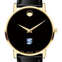 Creighton Men's Movado Gold Museum Classic Leather