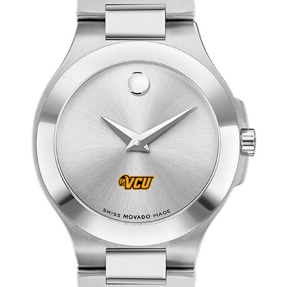 VCU Women's Movado Collection Stainless Steel Watch with Silver Dial - Image 1