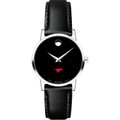 SMU Women's Movado Museum with Leather Strap - Image 2