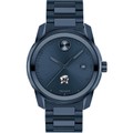 University of Maryland Men's Movado BOLD Blue Ion with Date Window - Image 2