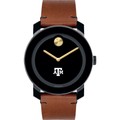 Texas A&M University Men's Movado BOLD with Brown Leather Strap - Image 2