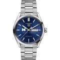 Michigan Men's TAG Heuer Carrera with Blue Dial & Day-Date Window - Image 2