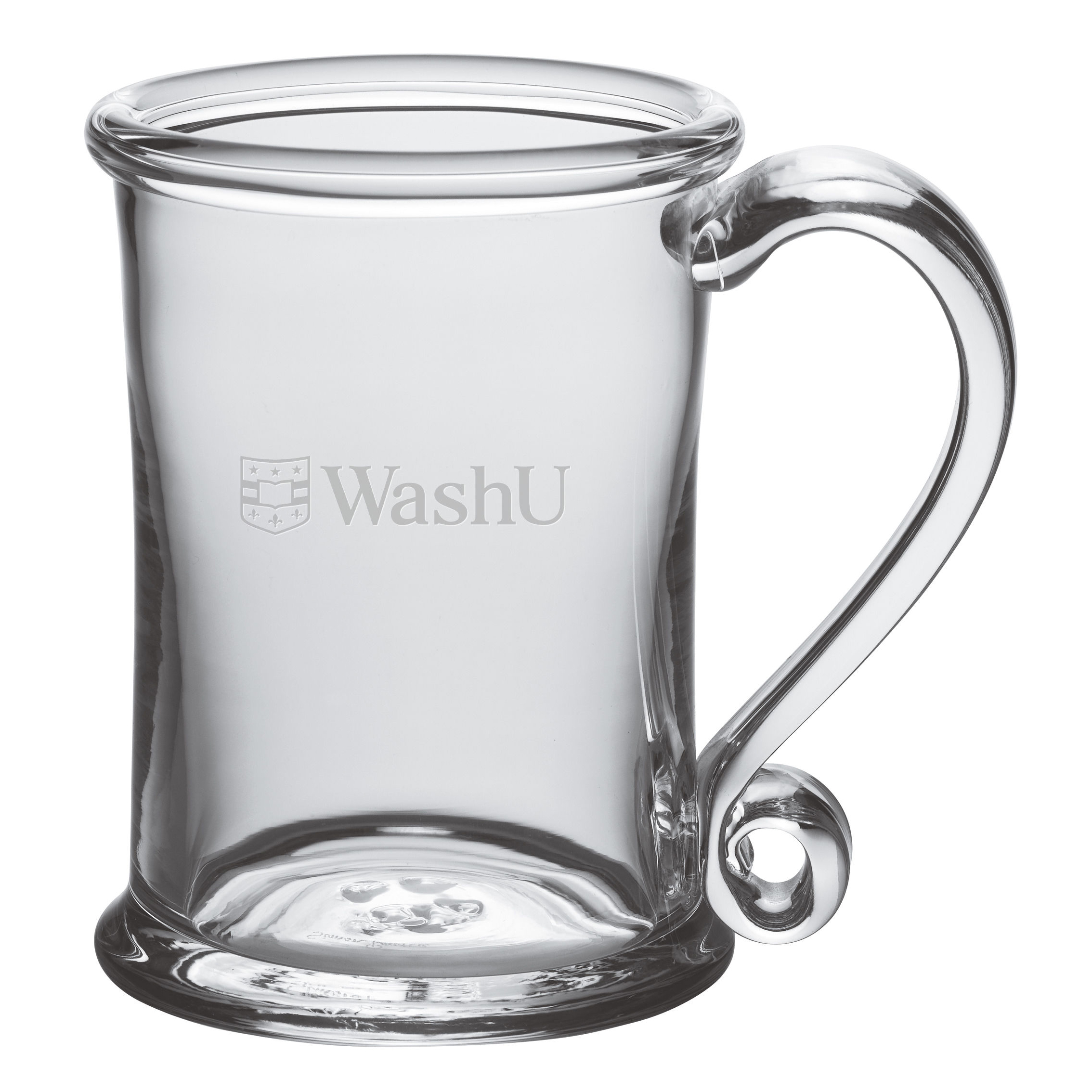 WUSTL Glass Tankard by Simon Pearce