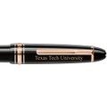 Texas Tech Montblanc Meisterstück LeGrand Ballpoint Pen in Red Gold - Image 2
