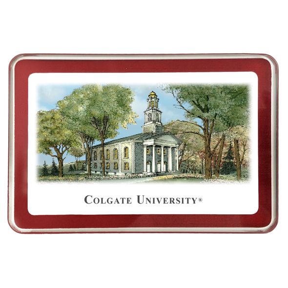 Colgate Eglomise Paperweight