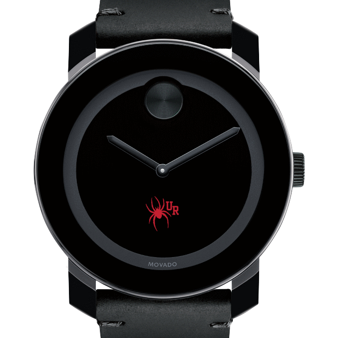 University of Richmond Men's Movado BOLD with Leather Strap