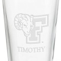 Fordham University 16 oz Pint Glass - Image 3