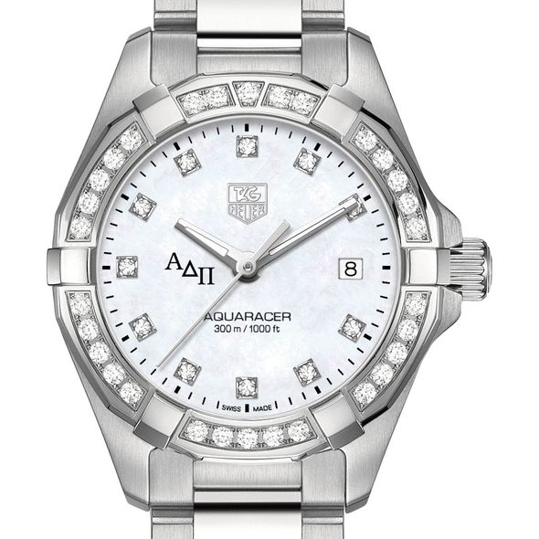 ADP W's TAG Heuer Steel Aquaracer with MOP Dia Dial & Bezel