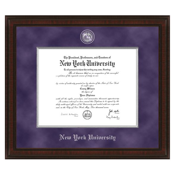 NYU Excelsior Diploma Frame - Image 1