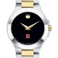 Harvard Women's Movado Collection Two-Tone Watch with Black Dial - Image 1