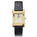 UVA Men's Gold Quad Watch with Leather Strap - Image 2