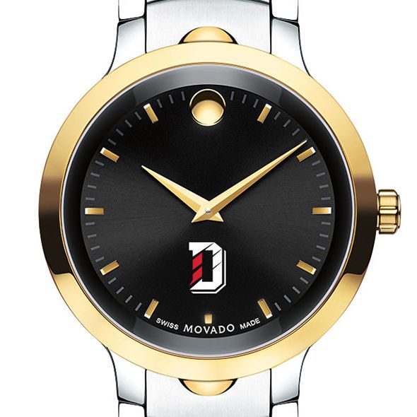 Davidson College Men's Movado Luno Sport Two-Tone