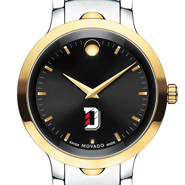 Davidson College Men's Movado Luno Sport Two-Tone