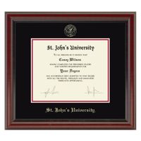 St. John's University Juris Doctor Diploma Frame, the Fidelitas
