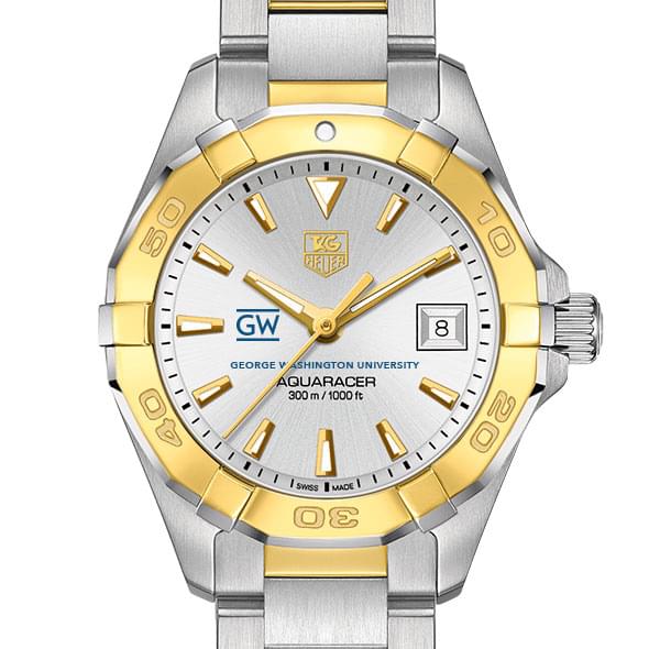 George Washington Women's TAG Heuer Two-Tone Aquaracer
