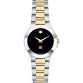 Auburn Women's Movado Collection Two-Tone Watch with Black Dial - Image 2