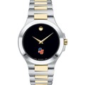USCGA Men's Movado Collection Two-Tone Watch with Black Dial - Image 2