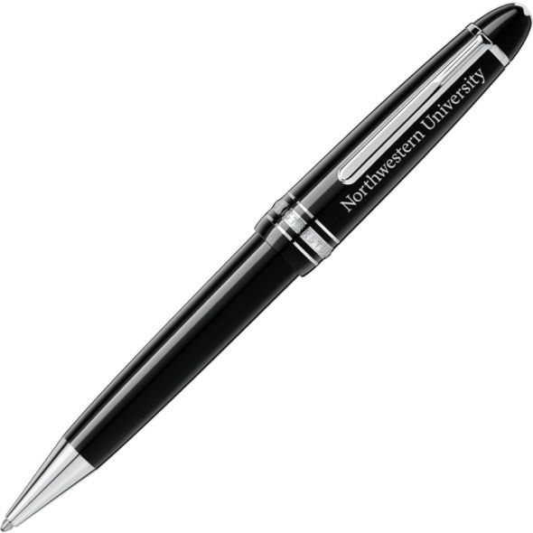 Northwestern University Montblanc Meisterstück LeGrand Ballpoint Pen in Platinum