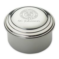 SC Johnson College Pewter Keepsake Box