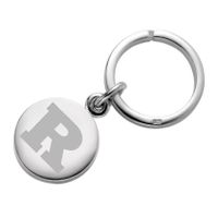 Rutgers University Sterling Silver Insignia Key Ring