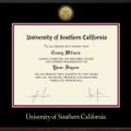 USC Diploma Frame - Gold Medallion - Image 2
