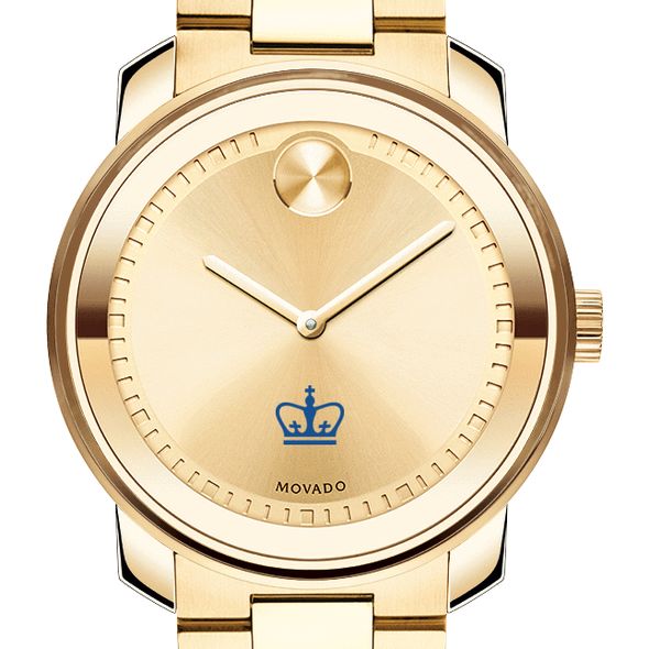 Columbia University Men's Movado Gold Bold