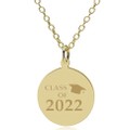 Class of 2022 14K Gold Pendant & Chain - Image 1