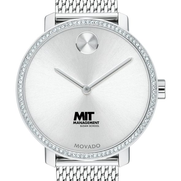 MIT Sloan Women's Movado Bold with Crystal Bezel & Mesh Bracelet - Image 1
