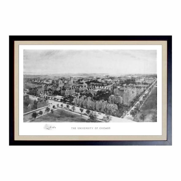 Historic University of Chicago Black and White Print