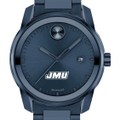 James Madison University Men's Movado BOLD Blue Ion with Date Window - Image 1