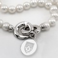Lehigh Pearl Necklace with Sterling Silver Charm - Image 2