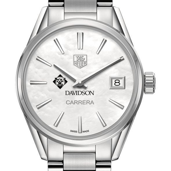 Davidson College Women's TAG Heuer Steel Carrera with MOP Dial