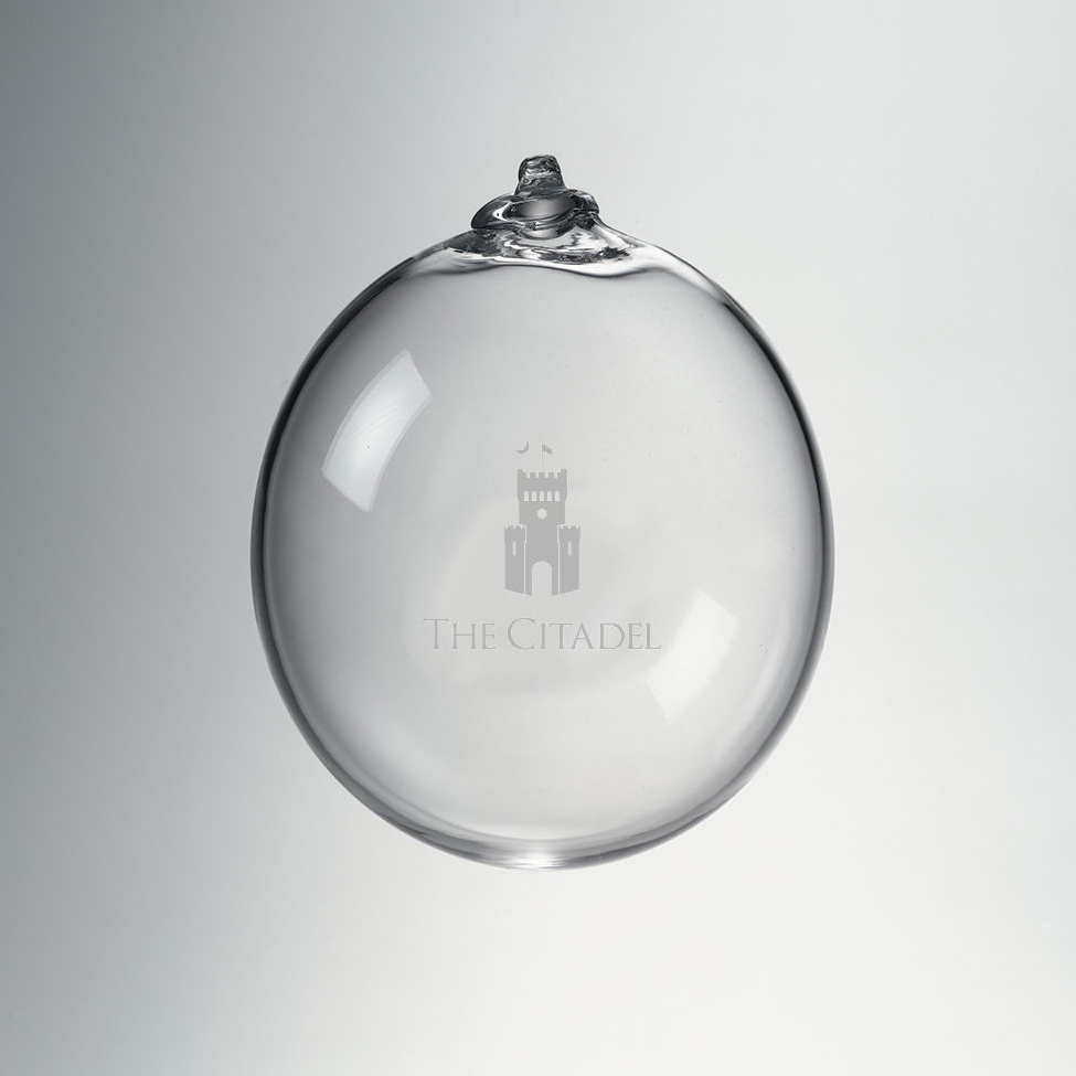 Citadel Glass Ornament by Simon Pearce