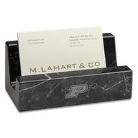 Purdue Marble Business Card Holder