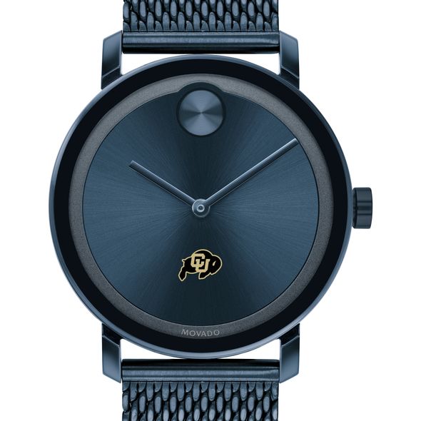 Colorado Men's Movado Bold Blue with Mesh Bracelet - Image 1