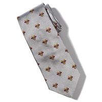 West Point Insignia Tie in Gray