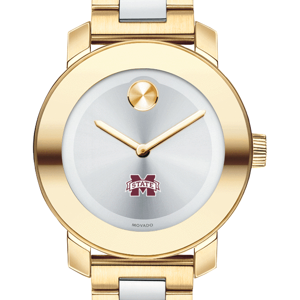 Mississippi State Women's Movado Two-Tone Bold