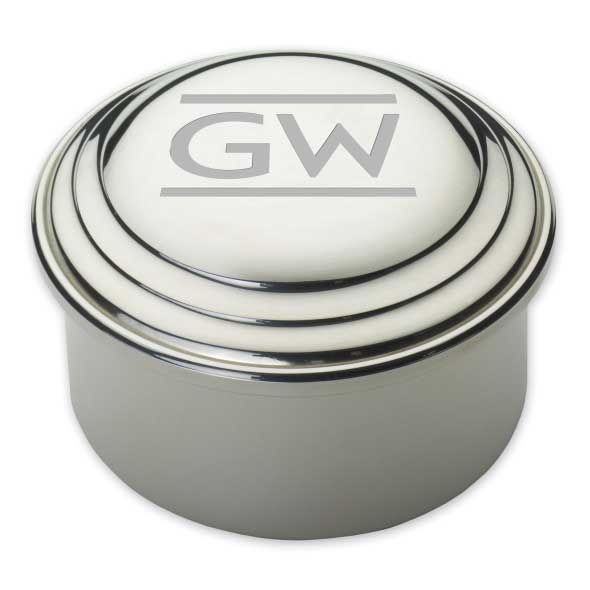George Washington Pewter Keepsake Box
