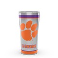 Clemson 20 oz. Stainless Steel Tervis Tumblers with Hammer Lids - Set of 2 - Image 1