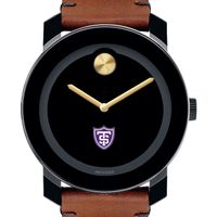 University of St. Thomas Men's Movado BOLD with Brown Leather Strap