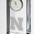 Nebraska Tall Glass Desk Clock by Simon Pearce - Image 2